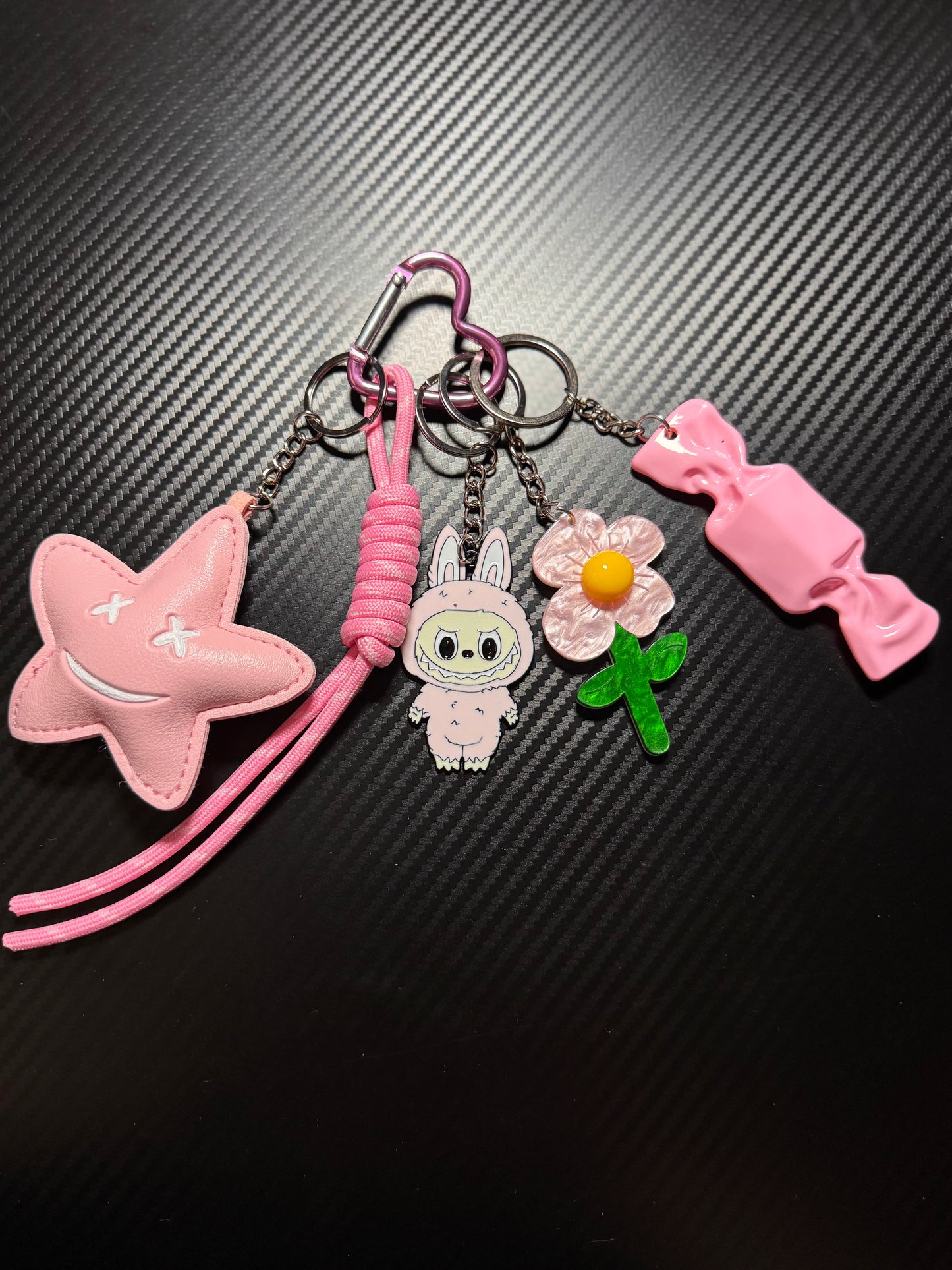 Labubu purse charms